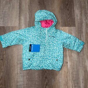 Columbia Baby Buga Infant Jacket 12–18 Months Geyser Posies Winter Coat, NWT